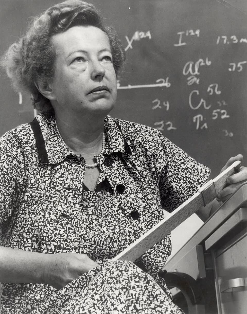 Maria Goeppert Mayer - Portrait of Dr. Maria Goeppert-Mayer.