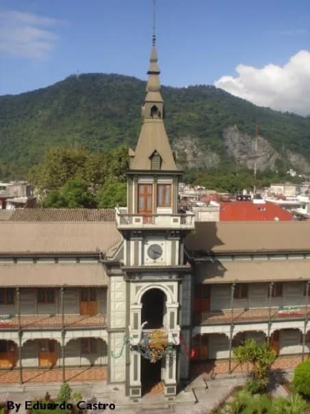 Gustave Eiffel - palacio de hierro en Orizaba, Veracruz, México.