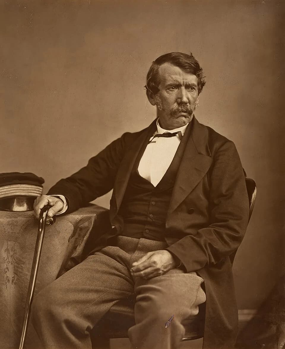 David Livingstone - "David Livingstone, 1813 - 1873. Missionary and explorer", a carbon print of a photograph by Thomas Annan. 36.90 x 30.20 cm. Gift to the National Galleries of Scotland by T & R