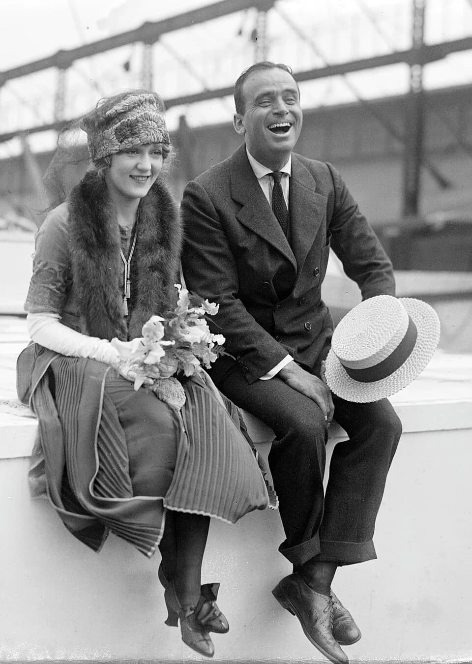 Mary Pickford - American actors Douglas Fairbanks (1883-1939) and Mary Pickford (1892-1979)
