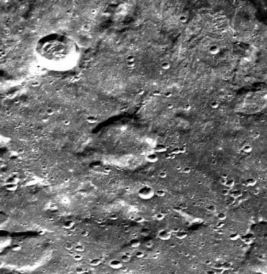 James Chadwick - Crater De Roy at the center, upper left corner Chadwick crater