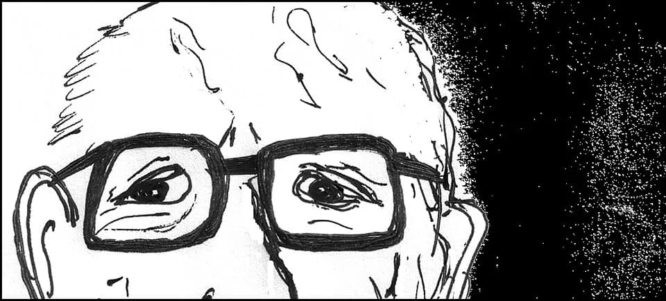 Claude Lévi-Strauss - Sketch of Claude Lévi-Strauss