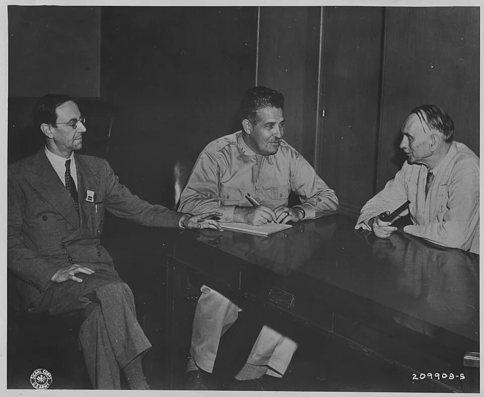 James Chadwick - James Chadwick, Leslie R. Groves, Jr., and Richard C. Tolman