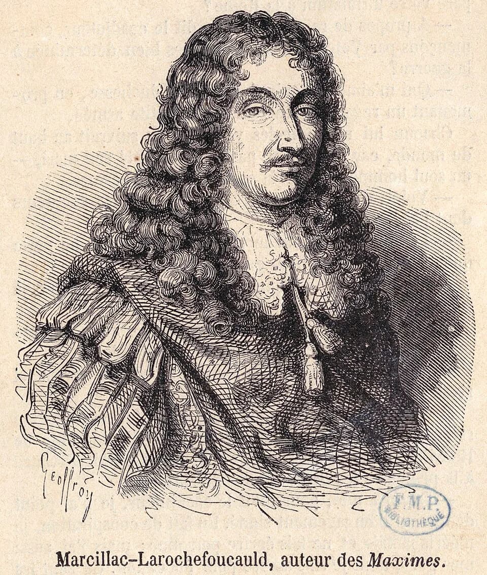François de La Rochefoucauld - Marcillac - Larochefoucauld, auteur des Maximes CIPA0656.jpg