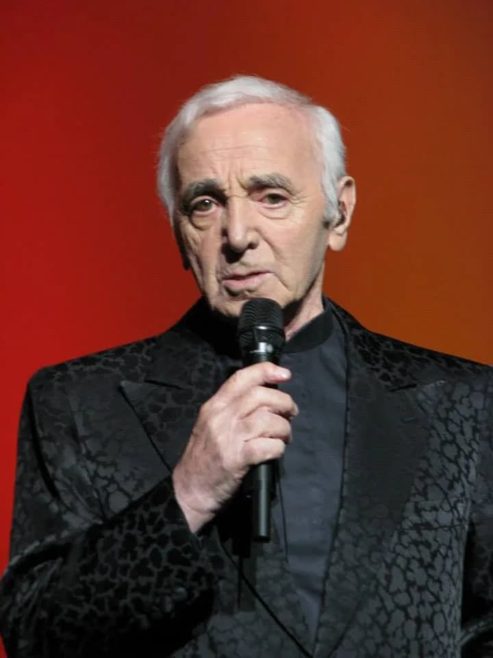 Charles Aznavour - Charles Aznavour (b. May 22, 1924) – French singer