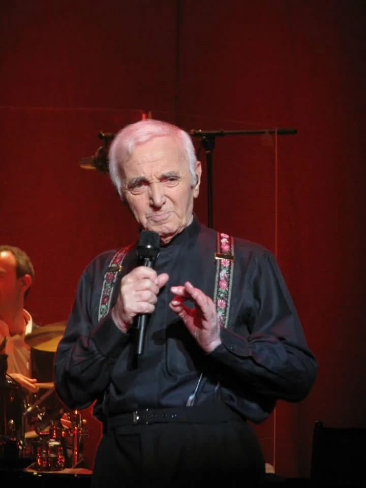 Charles Aznavour - Charles Aznavour (b. May 22, 1924) – French singer