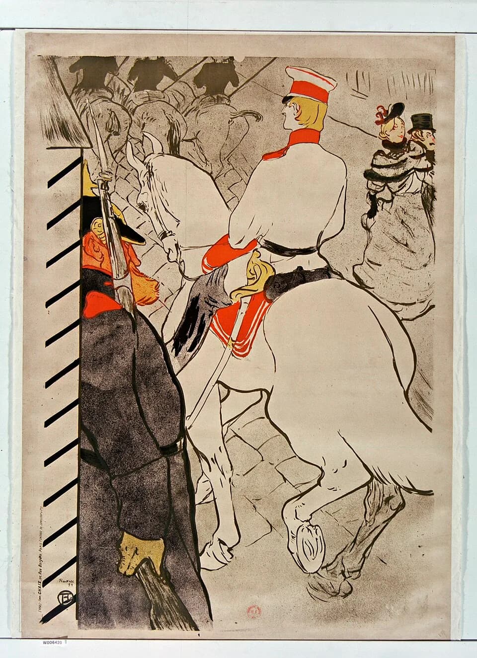 Henri de Toulouse-Lautrec - Sujet : Édition
Référence bibliographique : Wittrock P12, a
Référence bibliographique : Adhémar, 68
Référence bibliographique : Delteil, 351
Affiche
Langue : sans contenu l