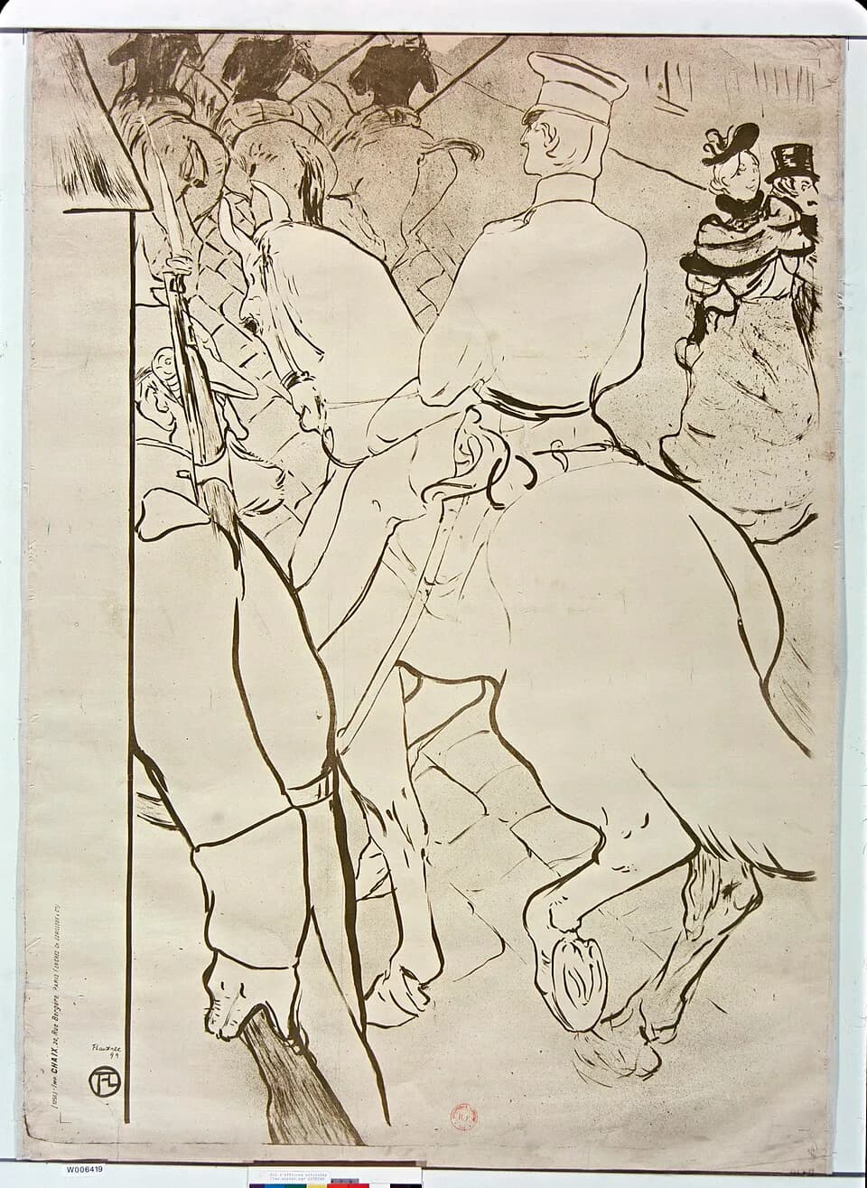 Henri de Toulouse-Lautrec - Sujet : Édition
Référence bibliographique : Wittrock P12
Référence bibliographique : Adhémar, 68
Référence bibliographique : Delteil, 351
Affiche

Langue : sans contenu lin