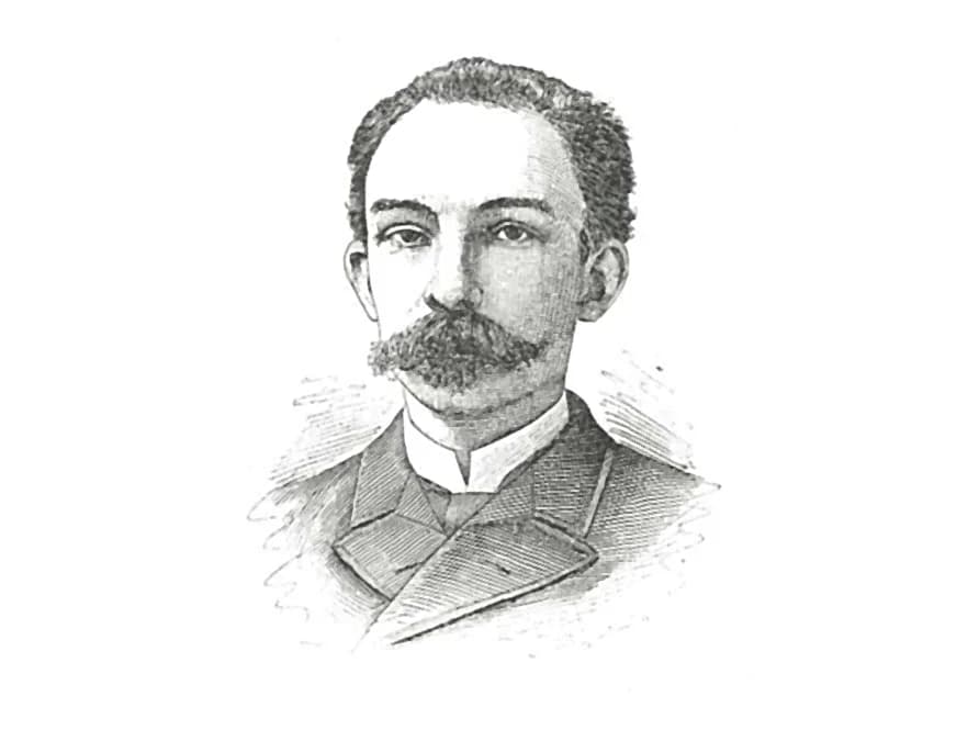 José Martí - Publicado en "Album de El Porvernir" (Nueva York, 1890) y publicado por Enrique Trujillo.