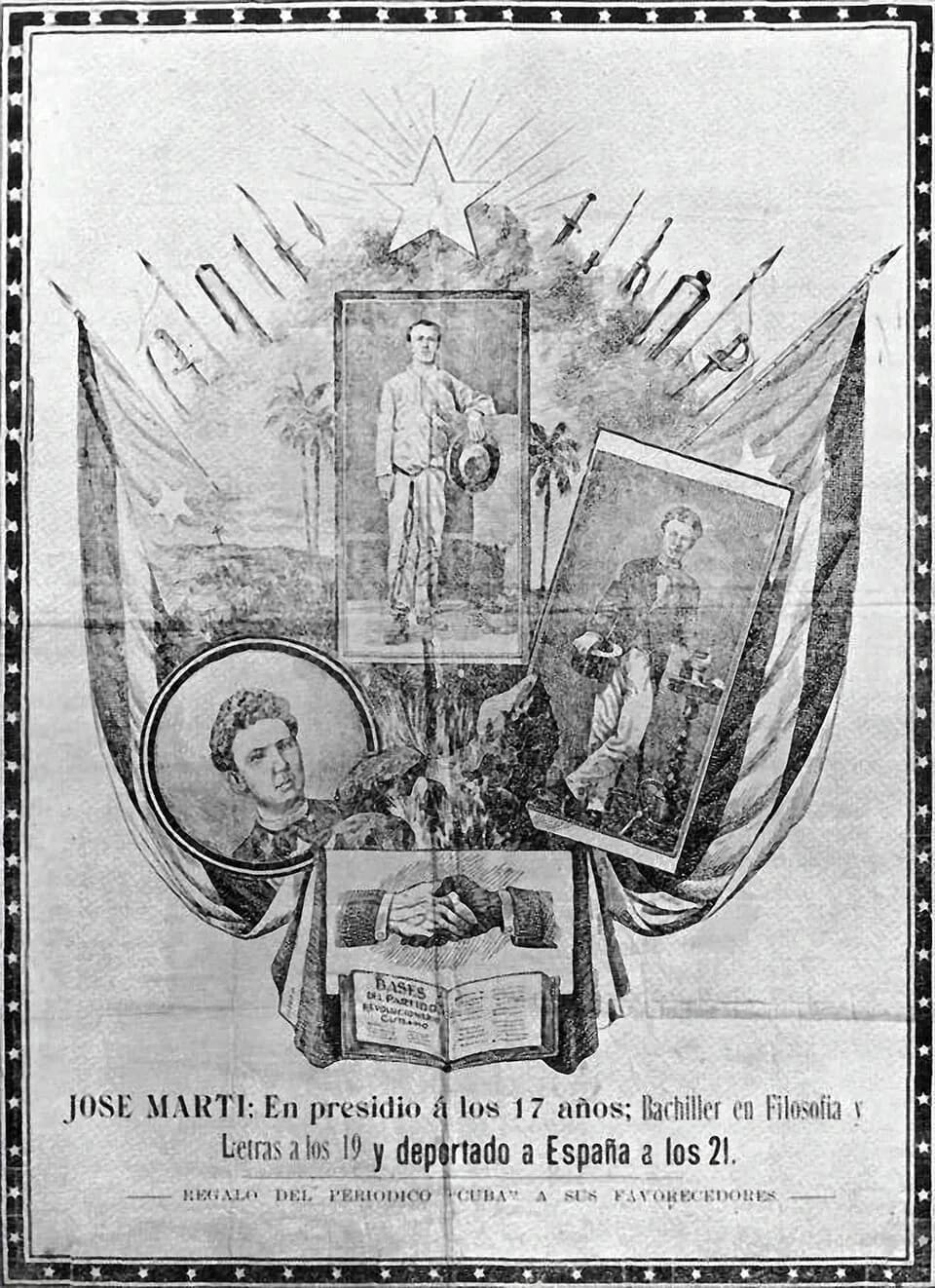 José Martí - Las tres fechas señaladas como datos biográficos de José Martí son erróneas.