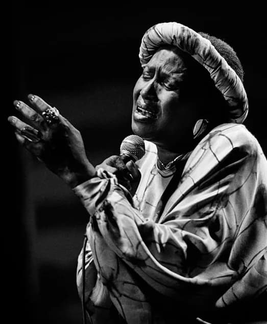 Miriam Makeba - Legendary South African singer Miriam Makeba, taken by Paul Weinberg