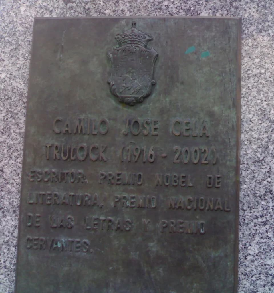 Camilo José Cela - Camilo José Cela description. Guadalajara, Spain.