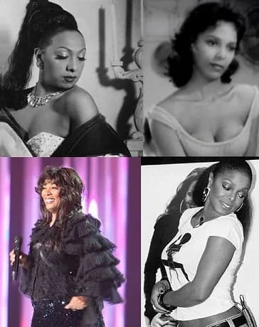 Josephine Baker - Photographs of women who influenced Keri Hilson's "Pretty Girl Rock" music video
This file was derived from:
Josephine Baker 1950.jpg
Dorothy Dandridge in The Decks Ran Red traile