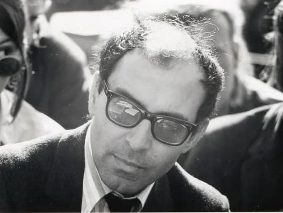 Jean-Luc Godard - Jean-Luc Godard at Berkeley, 1968.