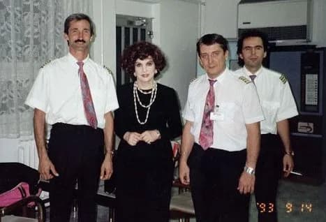 Gina Lollobrigida - Peter Besenyei-Gina Lollobrigida