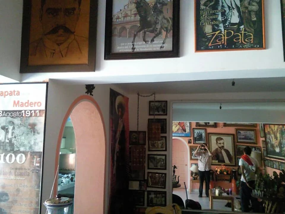 Emiliano Zapata - Souvenirs at the house of Emiliano Zapata's family (Cuautla, Morelos, Mexico)