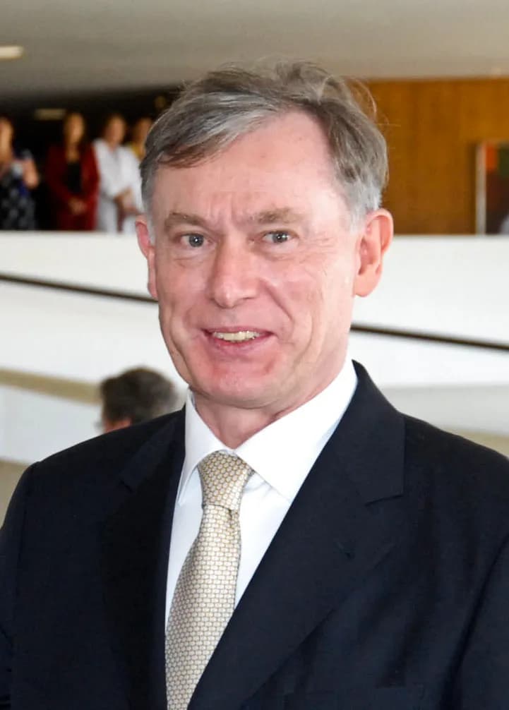 Horst Köhler - O presidente da Alemanha, Horst Köhler, em Brasília.