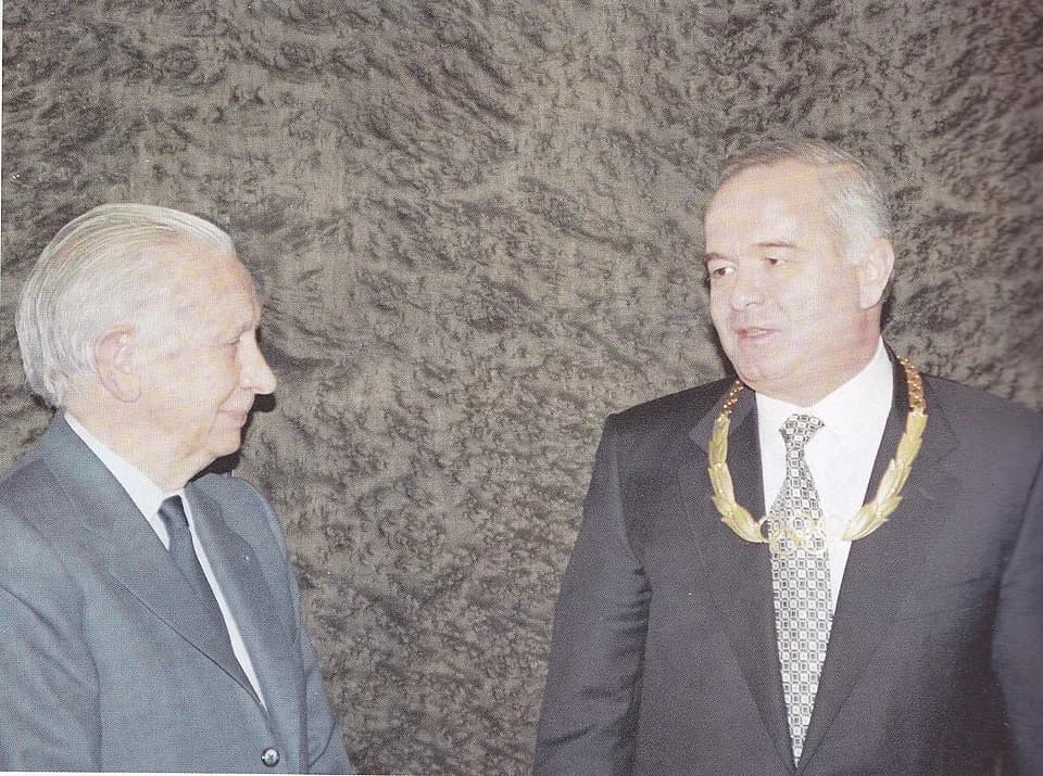 Islam Karimov - Samaranch and Karimov