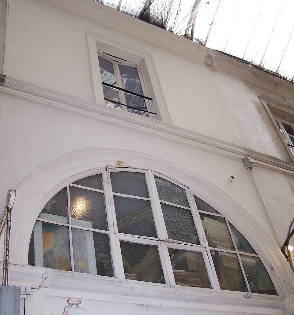 Louis-Ferdinand Céline - House at 64, passage de Choiseul where french writer Louis-Ferdinand Céline lived as a child from 1899 to 1907