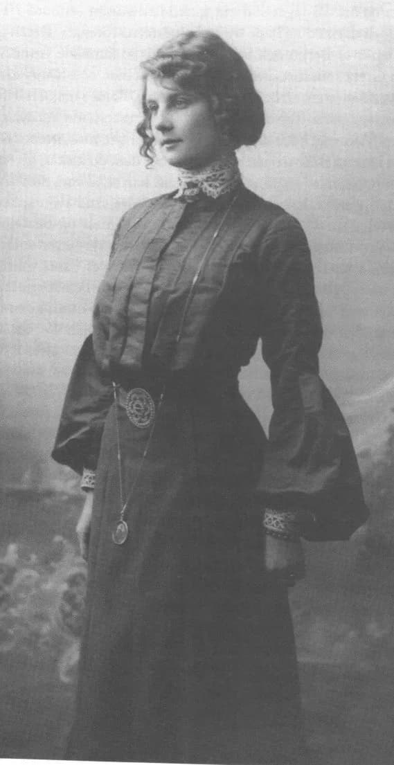 Verner von Heidenstam - Greta Sjöberg, wife 1903-1916 of author Verner von Heidenstam