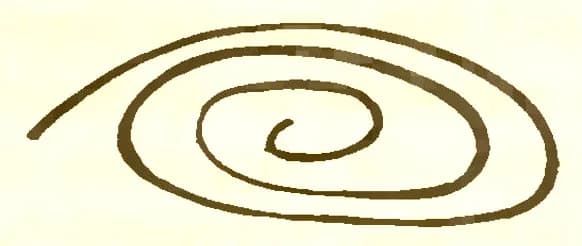 Isabelle de Charrière - Dessin figurant sur la page 281 de l'ouvrage Lettres écrites de Lausanne, édition de 1845 avec additions critiques et concernant Benjamin Constant.