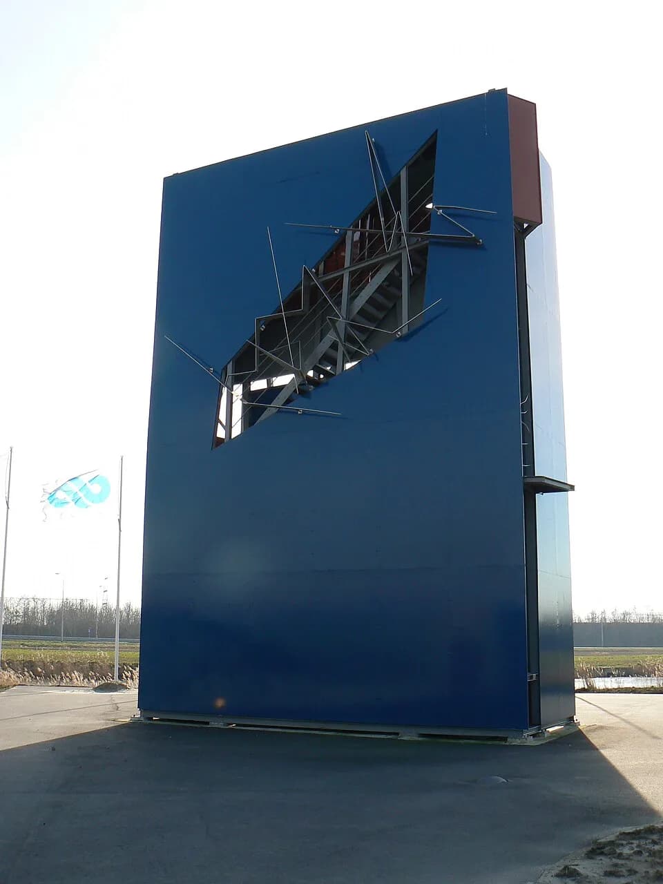 Zaha Hadid - sculpture/folly in Appingedam/The Netherlands