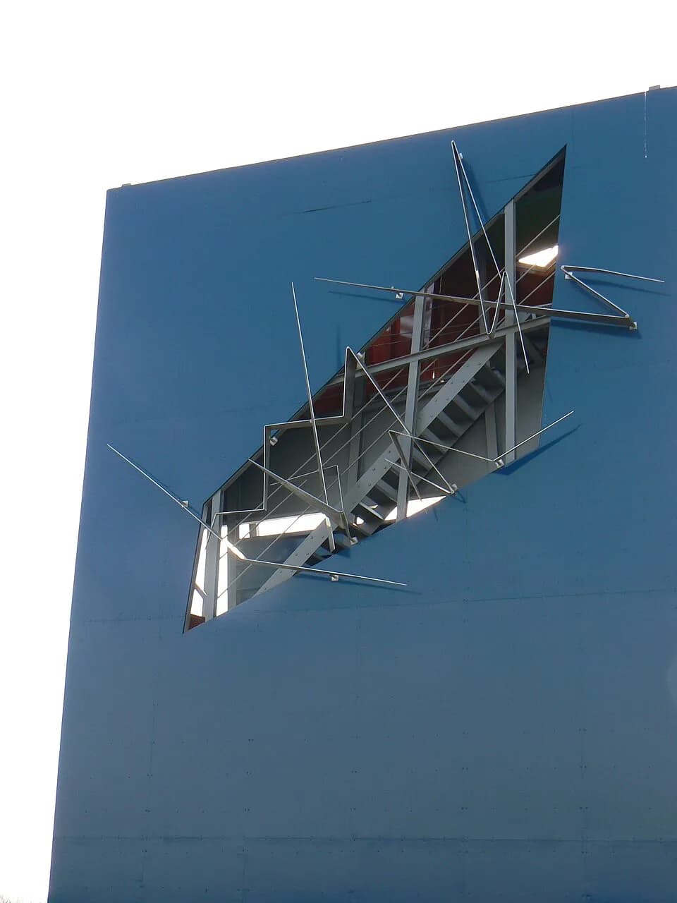 Zaha Hadid - sculpture/folly in Appingedam/The Netherlands