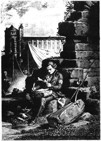 François-Auguste-René de Chateaubriand - Chateaubriand in the army of Condé.