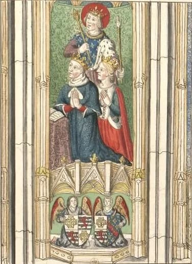 Louis IX of France - Janus of Cyprus and Charlotte de Bourbon-La Marche