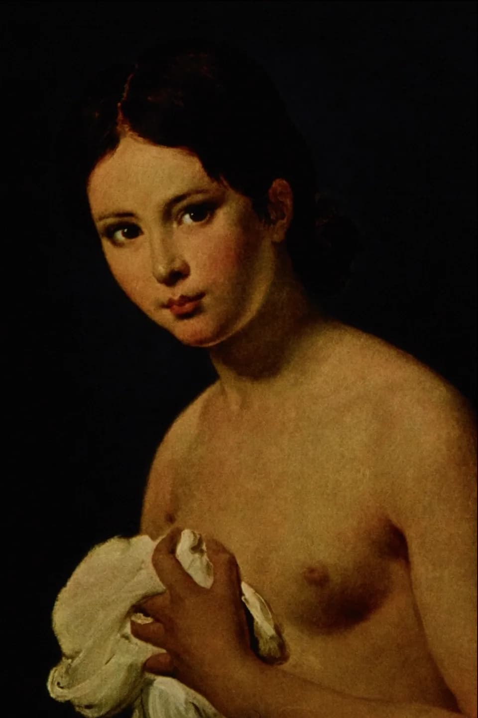 Jacques-Louis David - Portrait de Jeune Fille