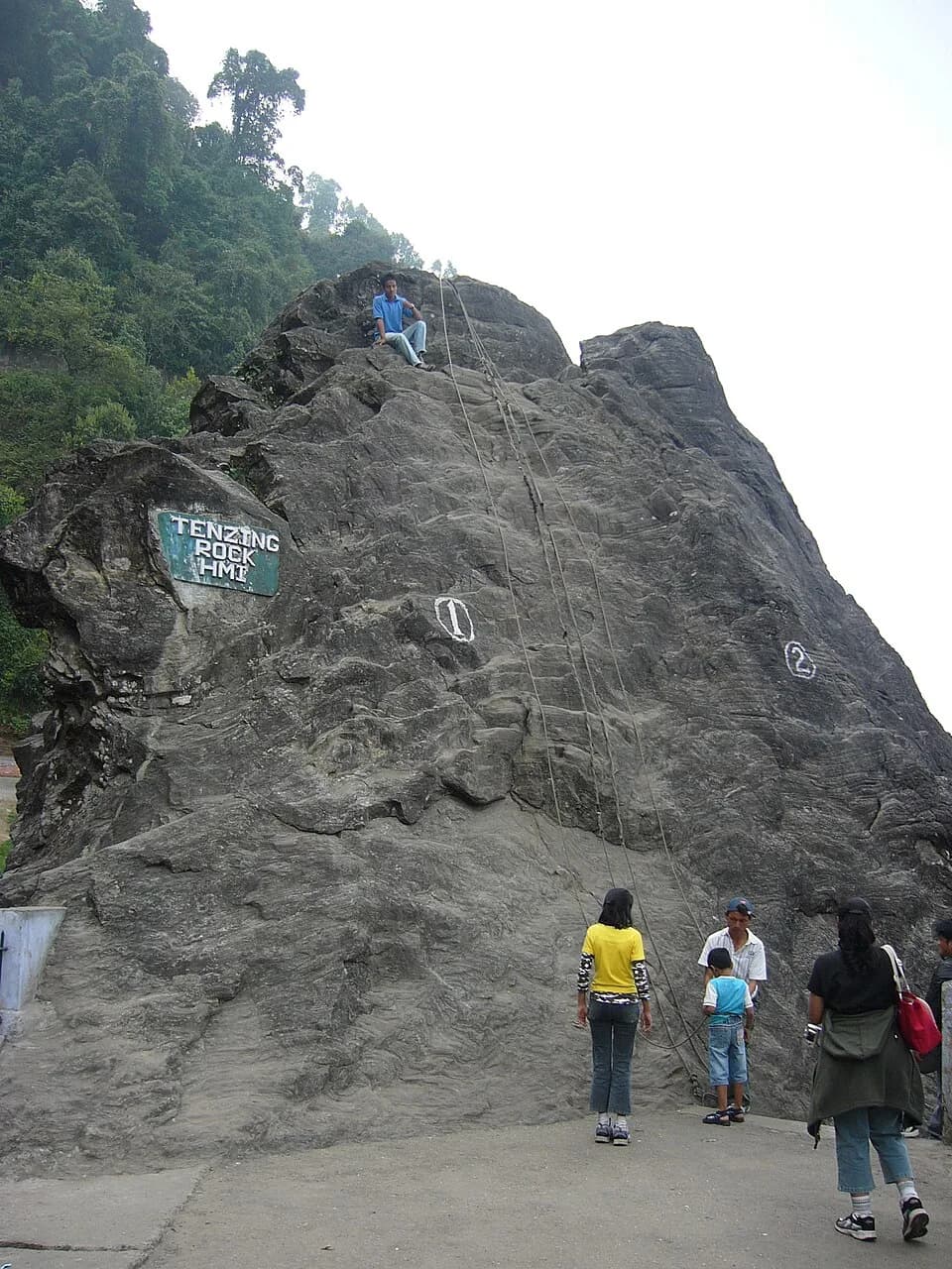Tenzing Norgay - Tenjing Rock Darjeeling West Bengal India
