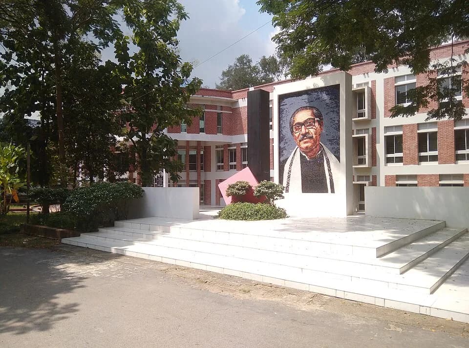 Sheikh Mujibur Rahman - Bangabandhu Mural, Shadhinota Chottor, CUET