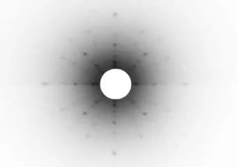 Max von Laue - Backscattering Laue picture of a cubic crystal along the 100 direction