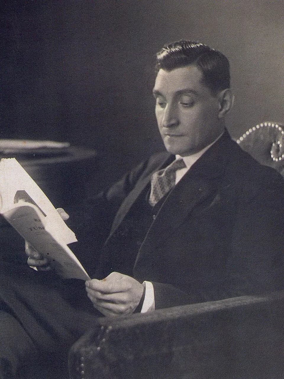 António de Oliveira Salazar - Image of Portuguese Leader Antonio Oliveira de Salazar