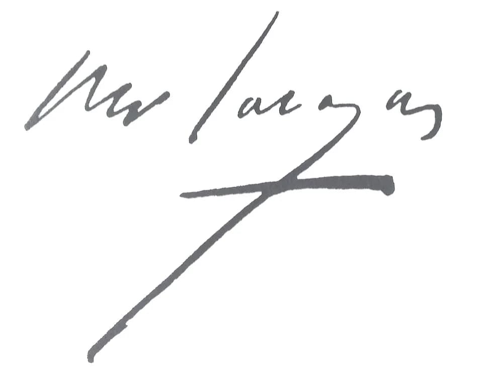 António de Oliveira Salazar - Signature of Portuguese Leader Antonio Salazar