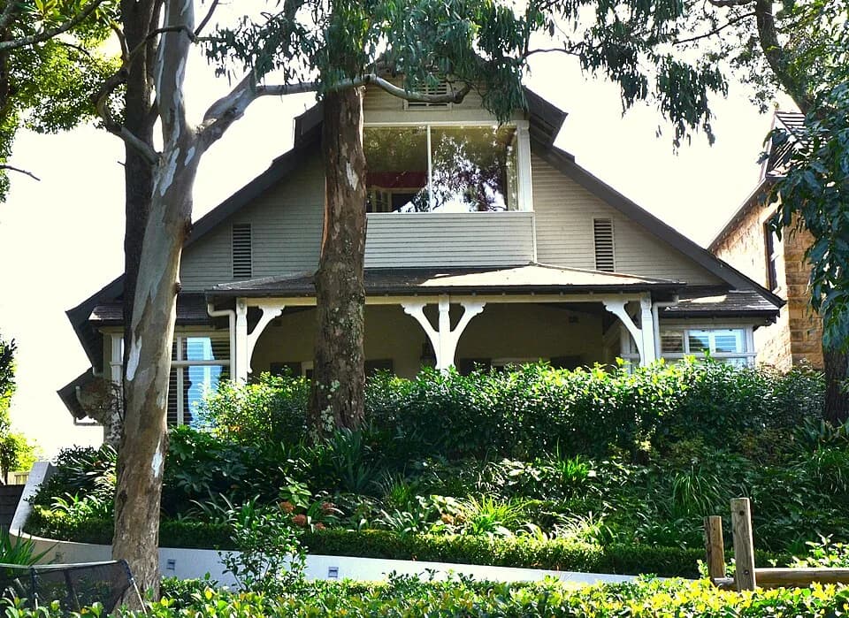 Patrick White - Patrick White home, Centennial Park, Sydney