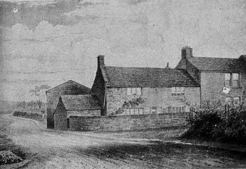 Joseph Priestley - Photograph of a drawing of Joseph Priestley's birthplace