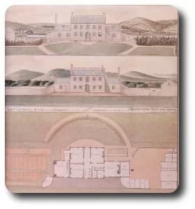 Joseph Priestley - T. Lambourne's plan for the Joseph Priestley House.
