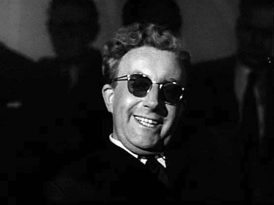 Peter Sellers - Peter Sellers as Dr. Strangelove from Stanley Kubrick's 1964 film, Dr. Strangelove.