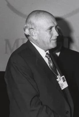F. W. de Klerk - Frederik de Klerk at the Annual Meeting of the World Economic Forum held in Davos in January 1992

Copyright World Economic Forum (www.weforum.org)