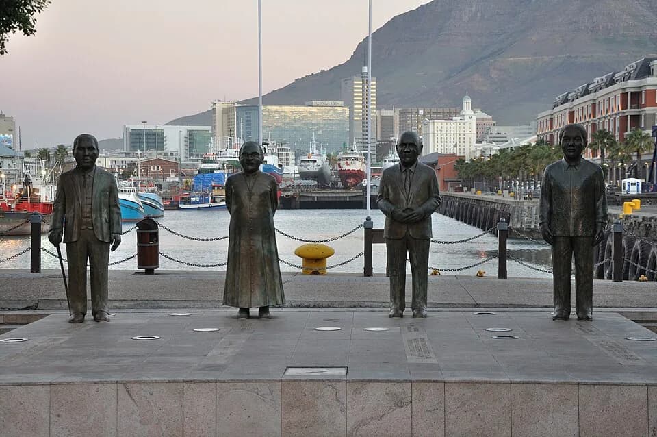 F. W. de Klerk - South Africa, Evening at the Victoria &amp; Alfred Waterfront