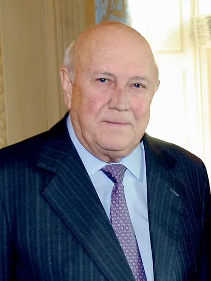 F. W. de Klerk - F. W. de Klerk, former President of the Republic of South Africa, at the U.S. Department of State in Washington, D.C., on March 6, 2012. [State Department photo/ Public Domain]