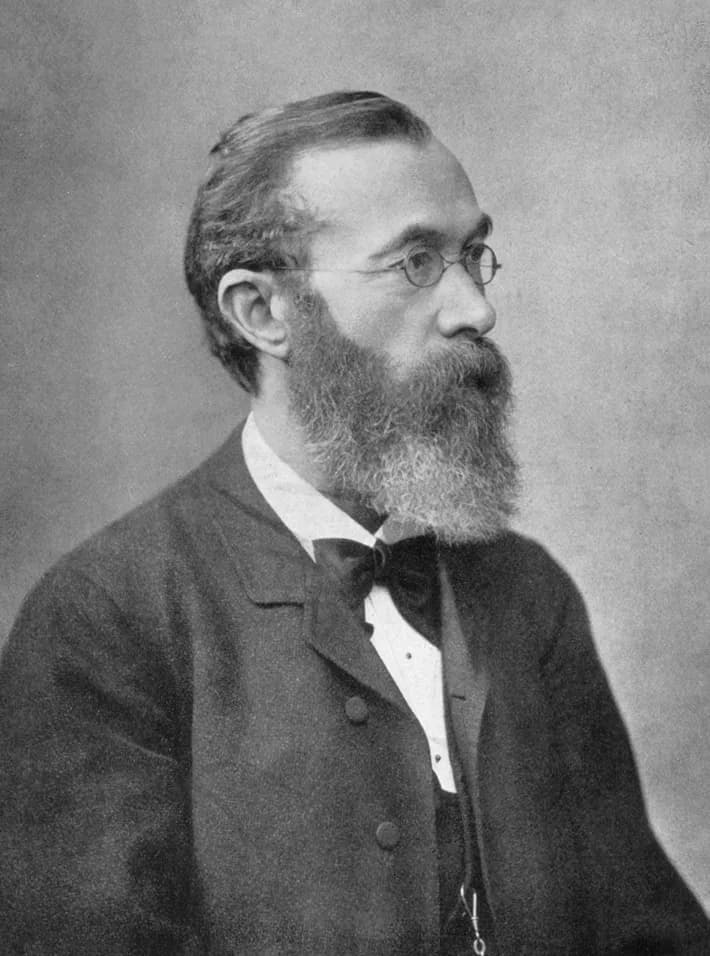 Wilhelm Wundt - Der deutsche Psychologe Wilhelm Wundt (1832-1920) im Jahr 1902.