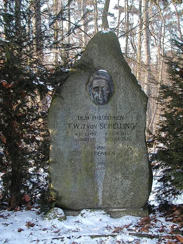 Friedrich Wilhelm Joseph Schelling - Friedrich Wilhelm Schelling  Gedenkstein in Leonberg