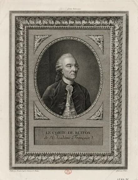 Georges-Louis Leclerc, Comte de Buffon - Georges-Louis Leclerc, comte de Buffon, naturaliste, intendant du Jardin du Roi en 1739 (1707-1788)