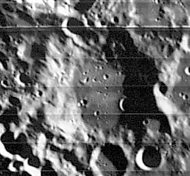 Charles Thomson Rees Wilson - Wilson lunar crater - Lunar Orbiter - IV image LO IV-154-h2