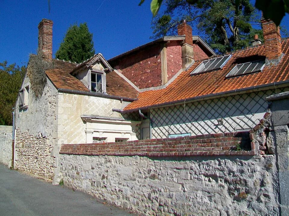 Henri Barbusse - La villa Sylvie, ancienne résidence secondaire d'Henri Barbusse et musée, partie ouest ; 4 chemin de la Gruerie.
