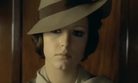 Alberto Moravia - screenshot from the film Il conformista (1970)