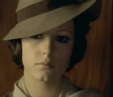 Alberto Moravia - screenshot from the film Il conformista (1970)