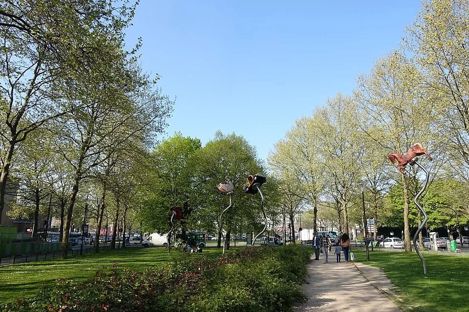 Anaïs Nin - Jardin Anaïs Nin @ Porte d'Aubervilliers @ Paris